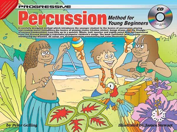 Buy Progressive Percussion Method For Young Beginners Book/CD - MyDeal ...