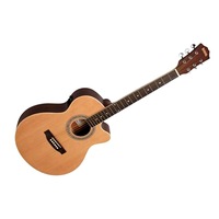 Redding Grand Concert Cutaway Electric Acoustic Guitar Spruce Top