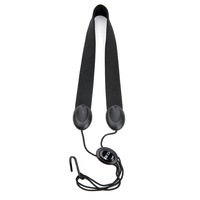 Rico Saxophone Strap, Tenor/Baritone, Black Nylon
