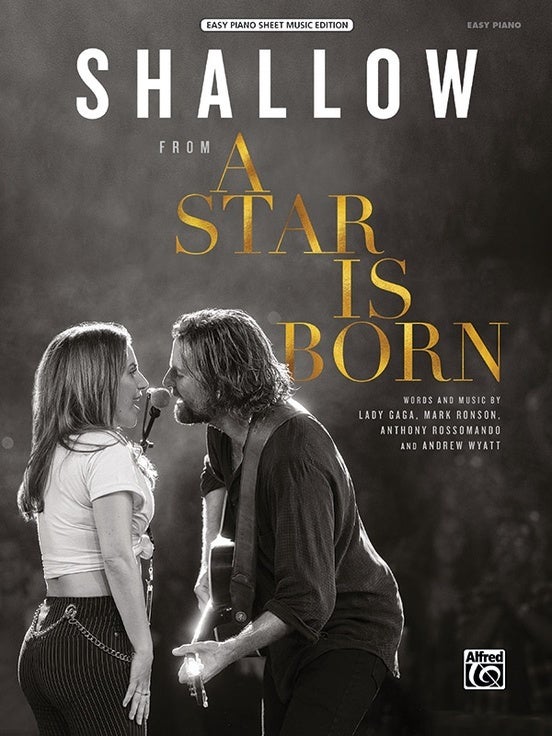 Shallow From A Star Is Born Easy Piano S/S