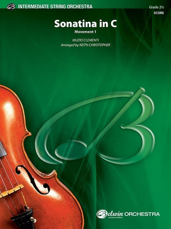 Sonatina In C String Orchestra Gr 2.5