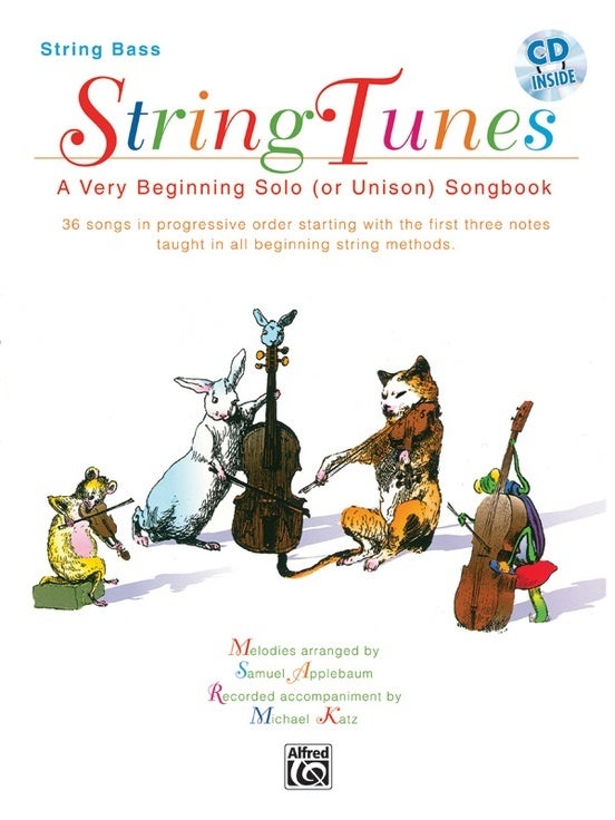 String Tunes Very Beginning Solo Songbook- Bass