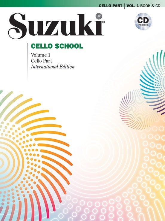 Suzuki Cello School Volume 1 Book/CD