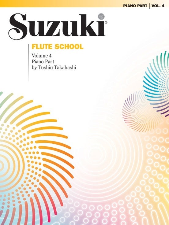 Suzuki Flute School Volume 4 Piano Accomp