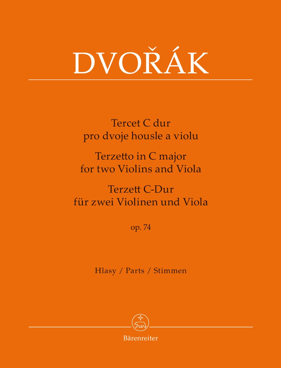 Terzetto For Two Violins And Viola In C Major Op. 74