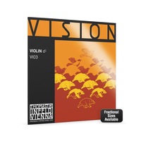 Thomastik Vision Violin D String 4/4, Medium/Heavy, Synthetic Core