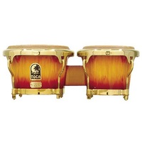 Toca LE Series 7 & 8-1/2" Wooden Bongos in Firestorm
