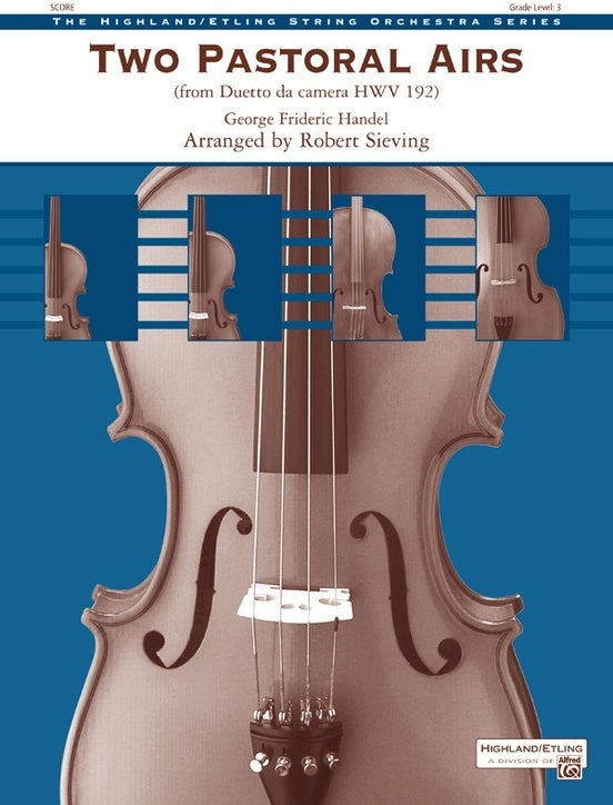 Two Pastoral Airs String Orchestra Gr 3