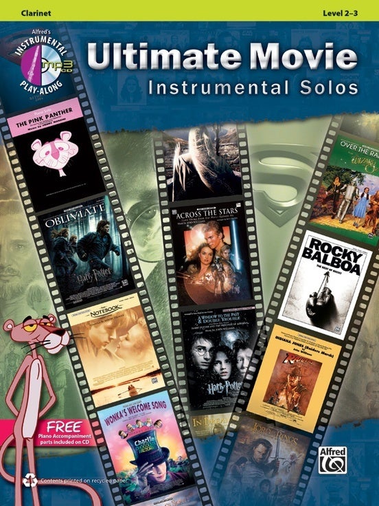 Ultimate Movie Inst Solos Clarinet Book/CD