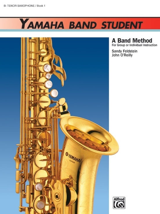 Yamaha Band Student Book 1 B Flat Tenor Saxophone