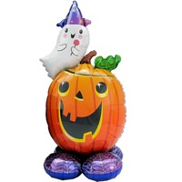 AirLoonz Balloon Halloween Pumpkin & Ghost 142cm