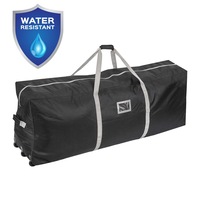 Christmas Complete Large Tree Storage Bag BLACK on Wheels