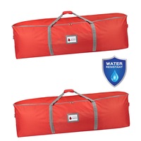 Christmas Tree Storage Bags SET of 2 - RED Large