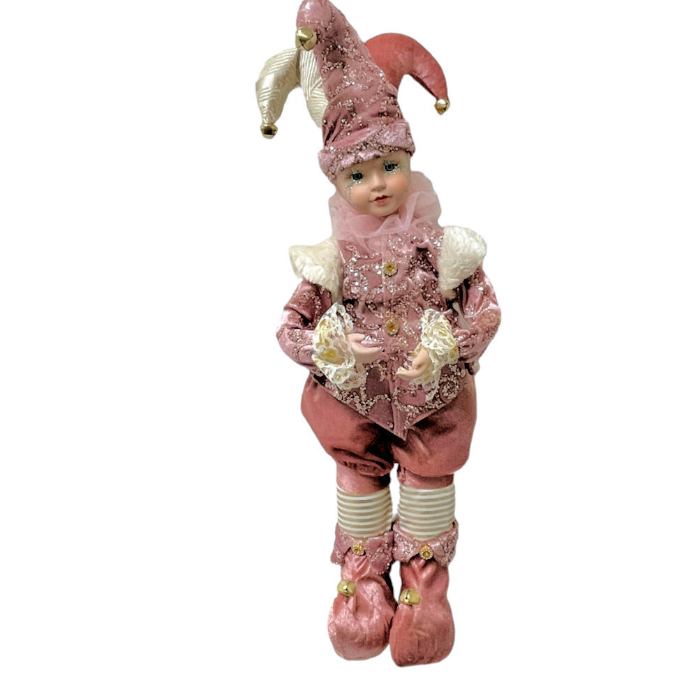Buy Pink Jester Standing Musical Wind Up 43cm - MyDeal Australia