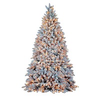 Royal Christmas Flock Deluxe Pre-Lit Christmas Tree