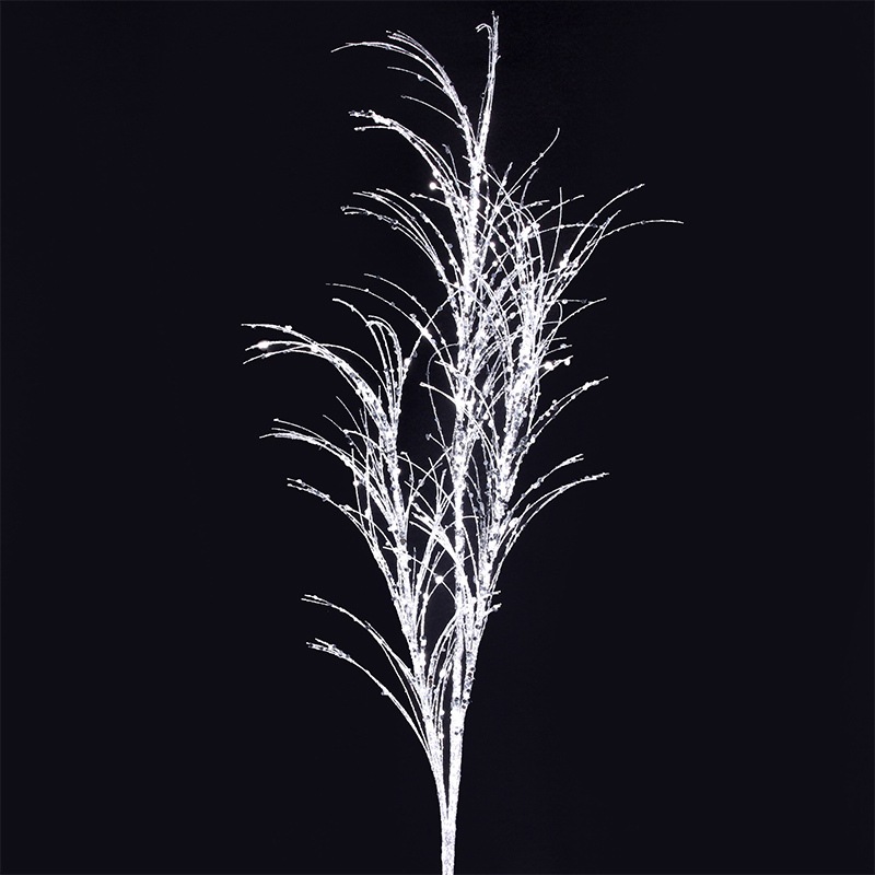 Buy Silver Glitter Spray Stem 90cm MyDeal