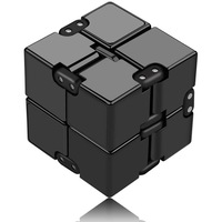 Fidget Infinity Cube Black - Fidget Toys Australia