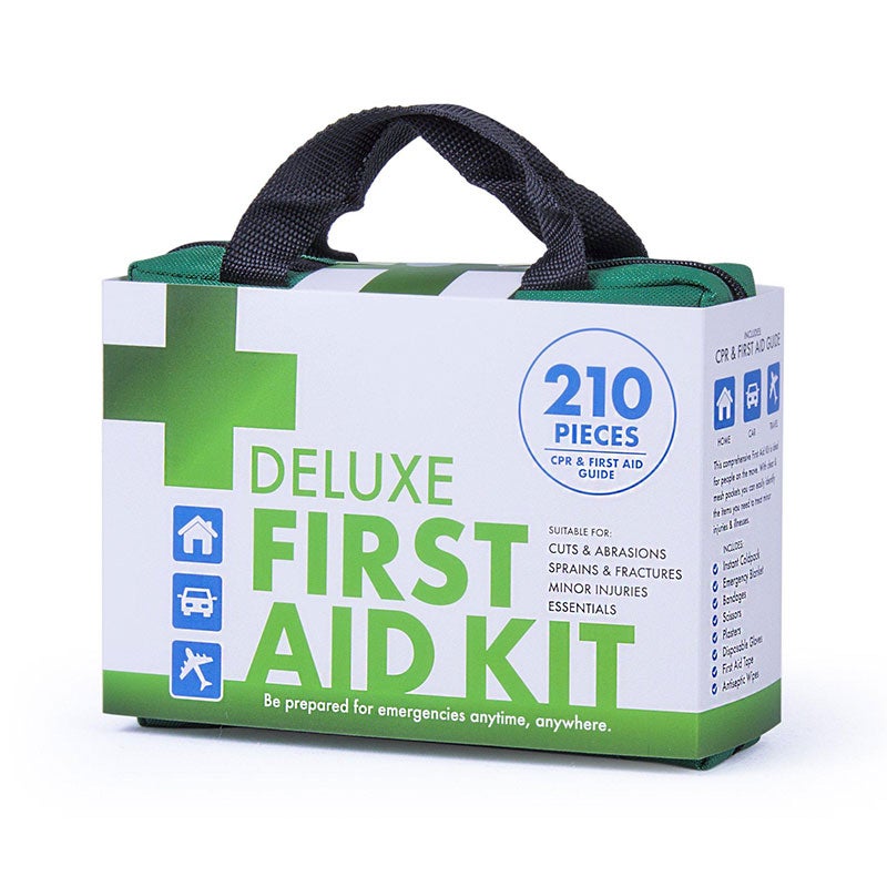Free Post Deluxe First Aid Kit Includes 210 Pieces 