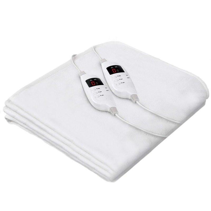 Buy Fleece Electric Blanket 9 Heat Settings MyDeal