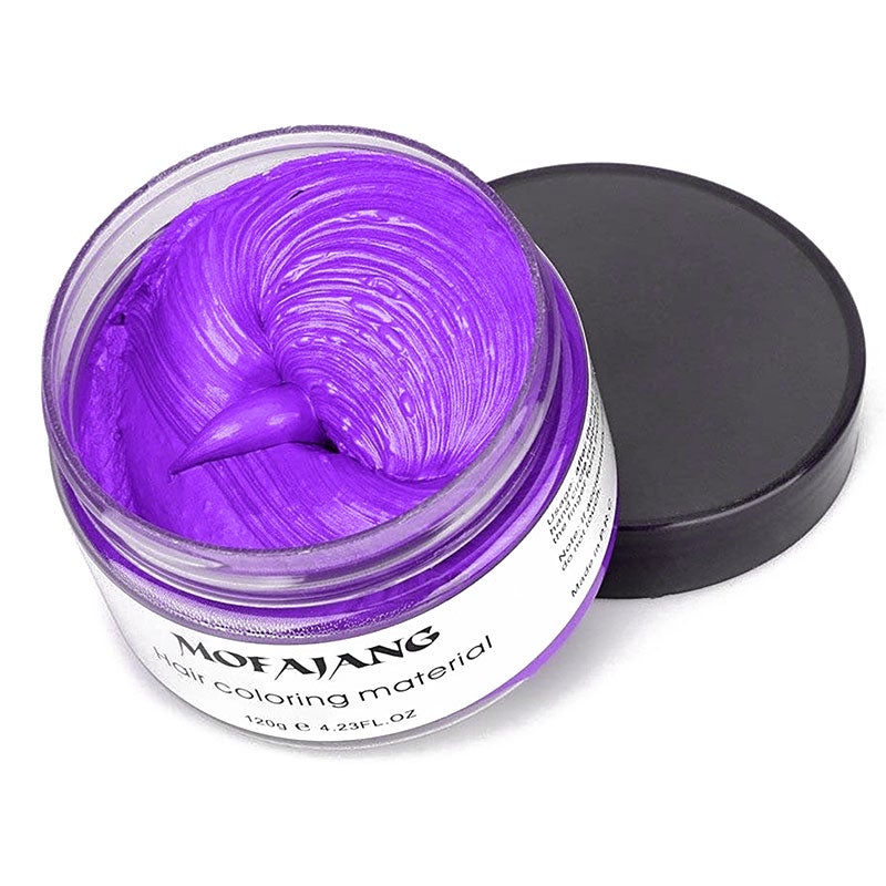 Purple Colour Hair Wax Mofajang - Colour Hair Wax Australia