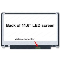 OEM 11.6" 1366x768 30Pin LCD Matte Panel (Screw holes on top& bottom) /12 Month Warranty Compatible Model: B116XTN02.3/NT116WHM-N44 [SEVOEM1396]
