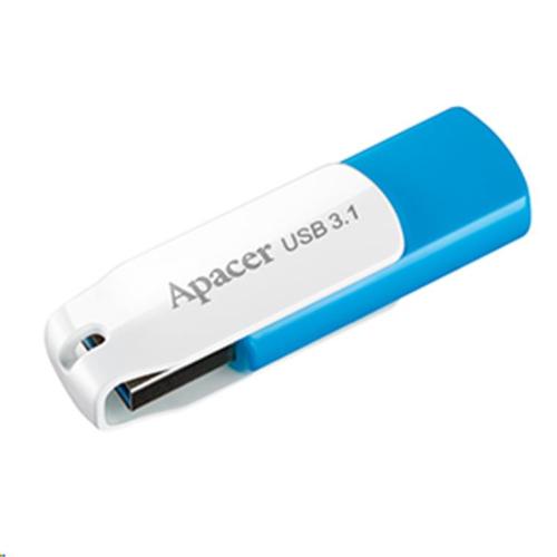 Apacer AH357 64GB USB 3.1 Flash Drive Swivel Cap Design Backwards compatible with USB 3.0, USB 2.0 [AP64GAH357U-1]