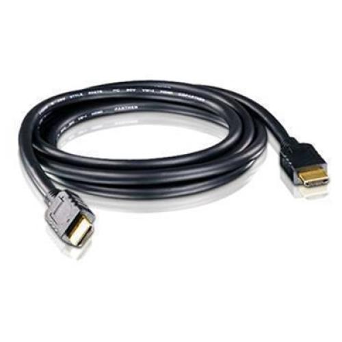 Aten 3M Premium HDMI 2.0 Cable with Ethernet - 4096x2160/ 60Hz, 18Gbps, HDR, High Quality Tinned Copper Wire - Gold-Plated Connectors [2L-7D03H]