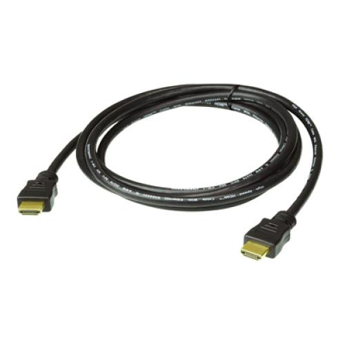 Aten 5M Premium HDMI 2.0 Cable with Ethernet, 4096x2160/ 60Hz, 18Gbps, HDR, High Quality Tinned Copper Wire - Gold-Plated Connectors [2L-7D05H-1]