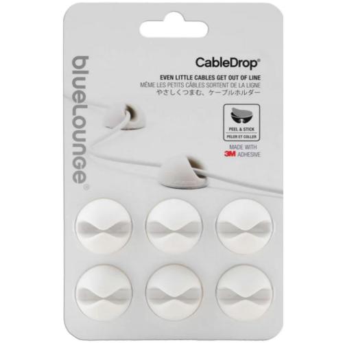 BlueLounge CD-WH CABLEDROP WHITE Blue Lounge Design CableDrop Cable Management System - Muted [CD-WH]