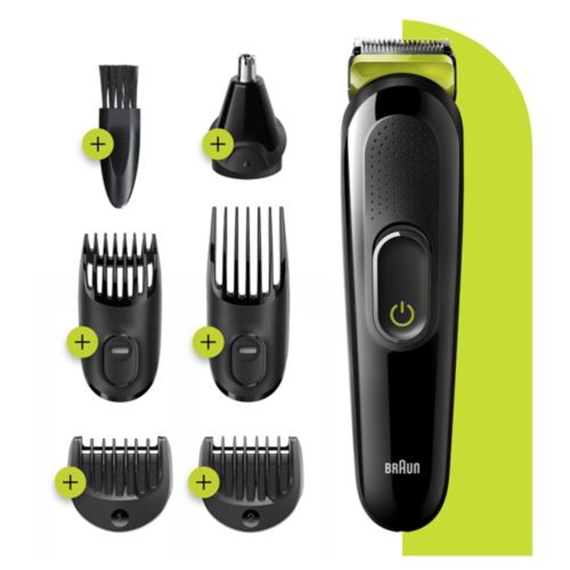Buy Braun MGK3221 6in1 trimmer (Black) includes beard trimmers, ear