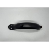 Compatible Part For Xiaomi Gen1 and Pro Rear Fender - Pure Black - Scooter Back Wheel Cover [SEVMIX0208]