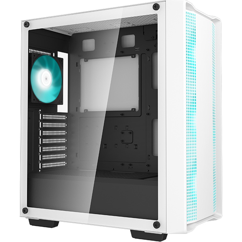 Buy DEEPCOOL CC560 V2 White ATX Mid Tower Tempered Glass, Support Mini ...