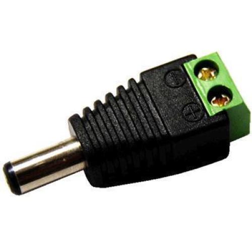 Buy Dynamix CCTVDCJACK DC Jack Adaptor 3.5mm Male Two Screw Block ...