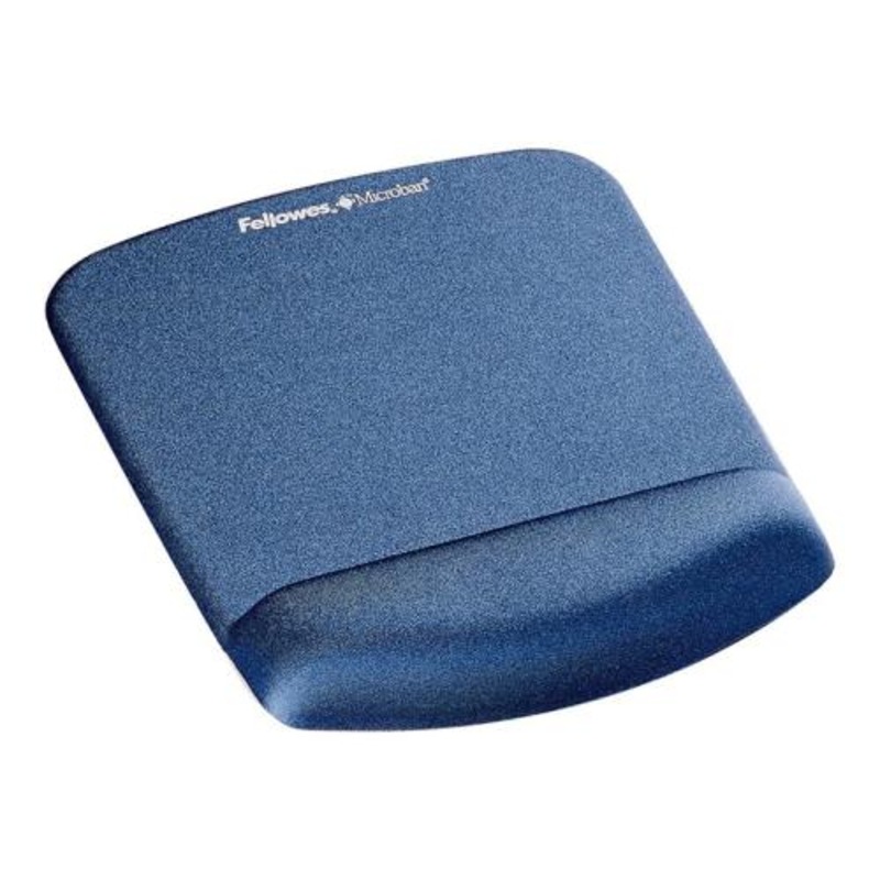 Buy Fellowes 9287301 PlushTouch Wrist Rest Mouse Pad Blue [9287301