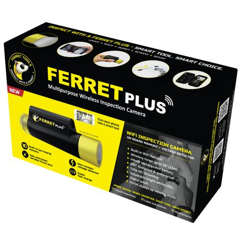 FERRET CFWF50P Plus  Multipurpose Wireless Inspection Camera & Cable Pulling [CFWF50P]