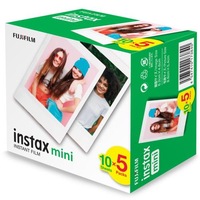 FujiFilm 16254079 Instax Mini Film 50-Pack To Suit Fujifilm Instax Mini [16254079]