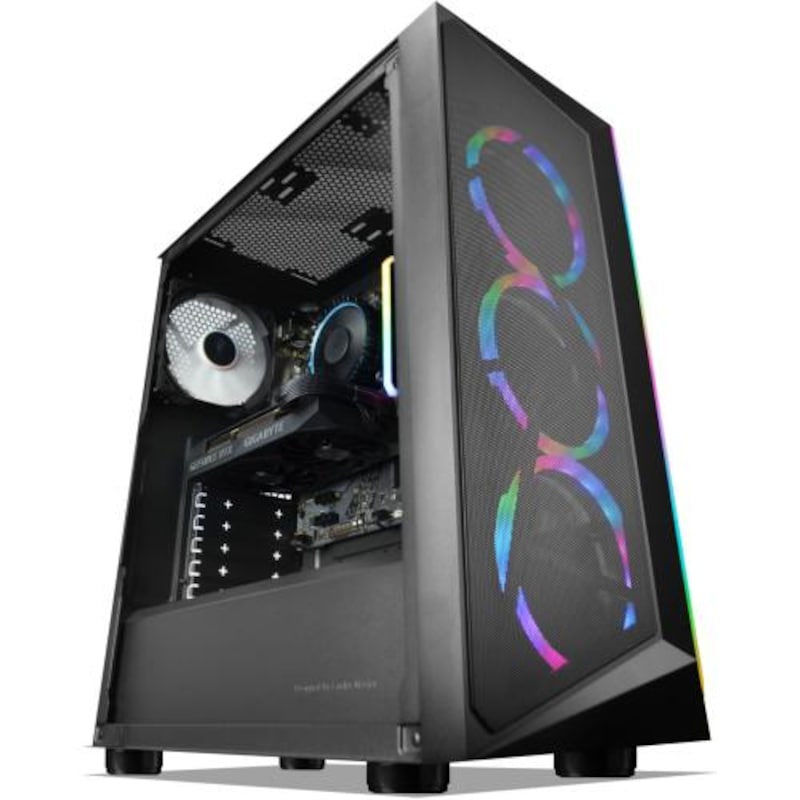 Buy GGPC RTX 3060 Gaming PC Intel Core i5 12400F 6 Core - 16GB RGB RAM ...