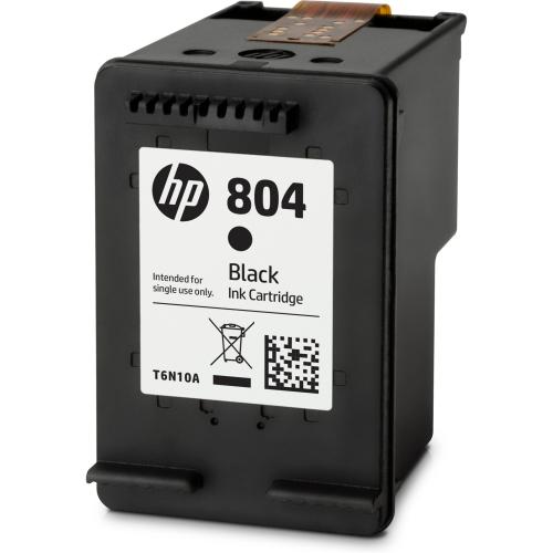 HP 804 Ink Cartridge Black, Yield 200 pages for HP Envy Photo 6220, 6222, 6234, 7120, 7220,7820, 7822 Printer [T6N10AA]