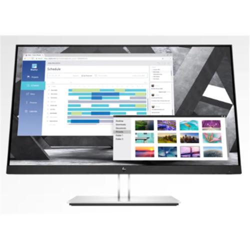 HP E27q G4 27" QHD Business Monitor 2560x1440 - IPS - DisplayPort - HDMI - VGA - USB - Flicker Free - Eye Ease - 3-Sided Micro Edge - Height / Pivot / Swivel / Tilt Adjustable - 100x100 VESA [9VG82AA]