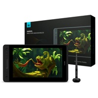 Huion Kamvas Pro 12 Mobile Pen Display 11.6" Professional Monitor Tablet with stand [GT-116 Silver Black]