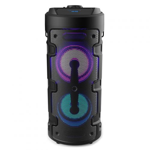 IDANCE Typhoon101 Rechargeable Portable Speaker with Microphone and LED Lights