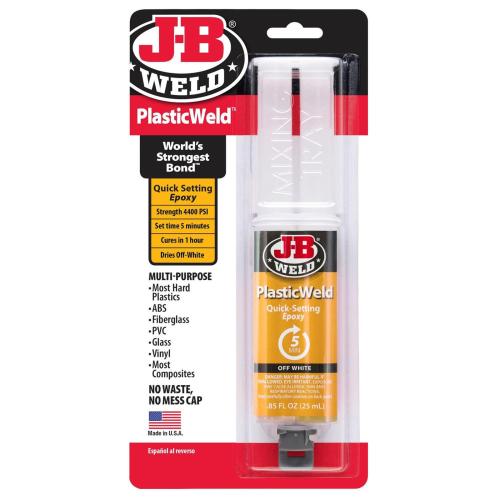 J B Weld PlasticWeld Epoxy Syringe  25 ml [50132]  Australia
