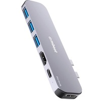 mbeat MB-UCD-P8 Elite Mini P8 6-in-1 Dual HDMI USB-C Hub for MacBook Pro users. [MB-UCD-P8]
