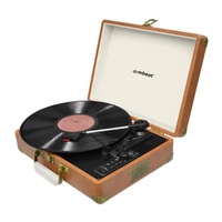 mbeat MB-USBTR128 Retro Turntable Recorder with Bluetooth & USB Direct Recording [MB-USBTR128]