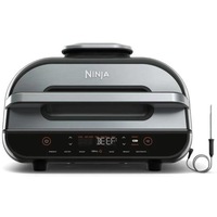 Ninja Foodi AG551 Smart XL Grill & Air Fryer Sears, Sizzles and Air Fry Crisps [AG551ANZ]
