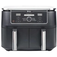 Ninja Foodi Af400 Max XXXL 9.5L Dual Zone Air Fryer Air Fryer - Max Crisp - Bake -Air Roast - Reheat - Dehydrate [AF400ANZ]