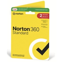 NortonLifeLock OEM Norton 360 Standard NZ - 1 User - 2 Device - 12 Months 10GB AU Generic Attach RSP DVDSLV GUM - (No Credit Card is Required for Activation) [21449980]