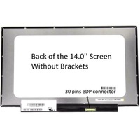 OEM 14.0" 1366x768 30Pin LCD Matte Screen Panel (Without Screw Holes) /12 Month Warranty Compatible model:NT140WHM-N44 V8.0/NT140WHM-N49/NT140WHM-N34 [SEVOEM1449]