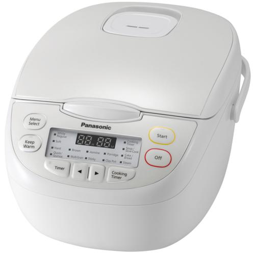 Panasonic SR-CN108WST 5 Cup Rice Cooker - 2.2mm 6-layer Inner Pan - 16 Auto
