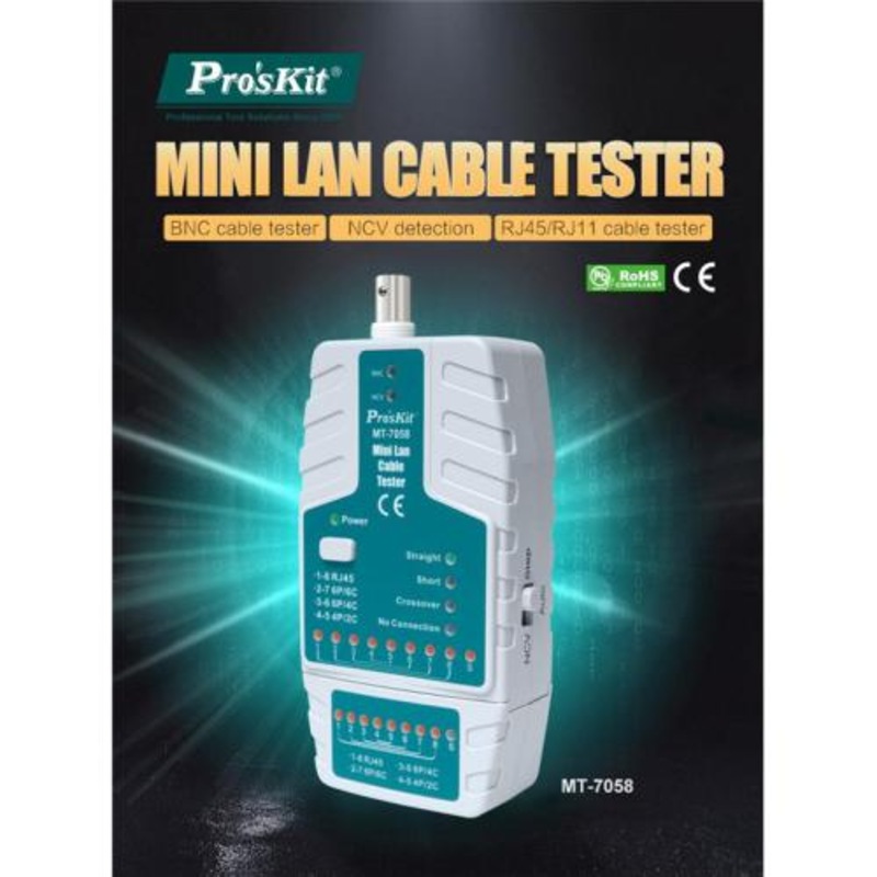 Buy ProsKit MT7058 Wire Tester Mini Lan Cable Tester